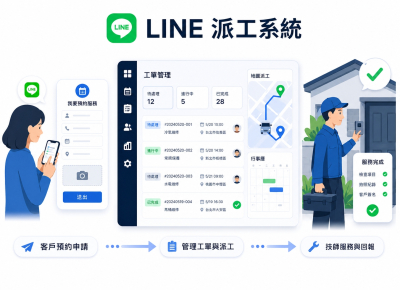 LINE 派工系統適合哪些服務業？從預約、工單、技師安排到完工回報一次整理